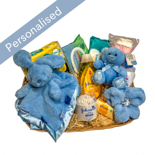 Personalised First Essentials Hamper - Blue image
